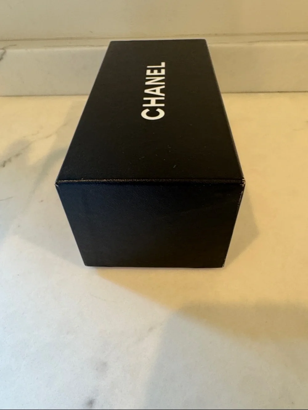 CHANEL Black and White Branded Box with Booklets 7x3x3